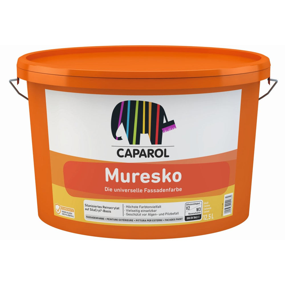 Pintura para fachadas Caparol Muresko