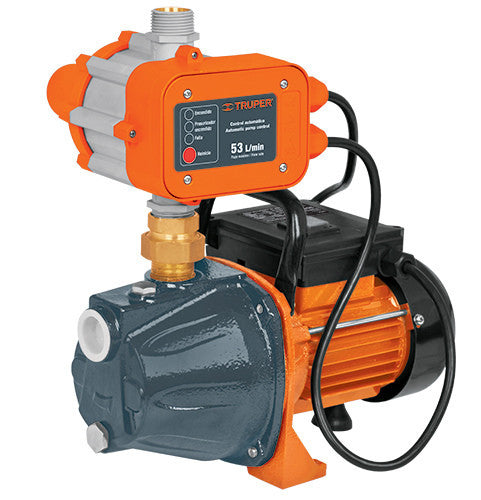 Bomba de agua con presurizador de 1 HP
