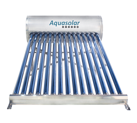 Aquasolar calentador solar acero inoxidable 30 tubos 330 L (baja presion)