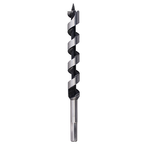 Broca larga para madera 12 × 460 mm (vástago hexagonal)